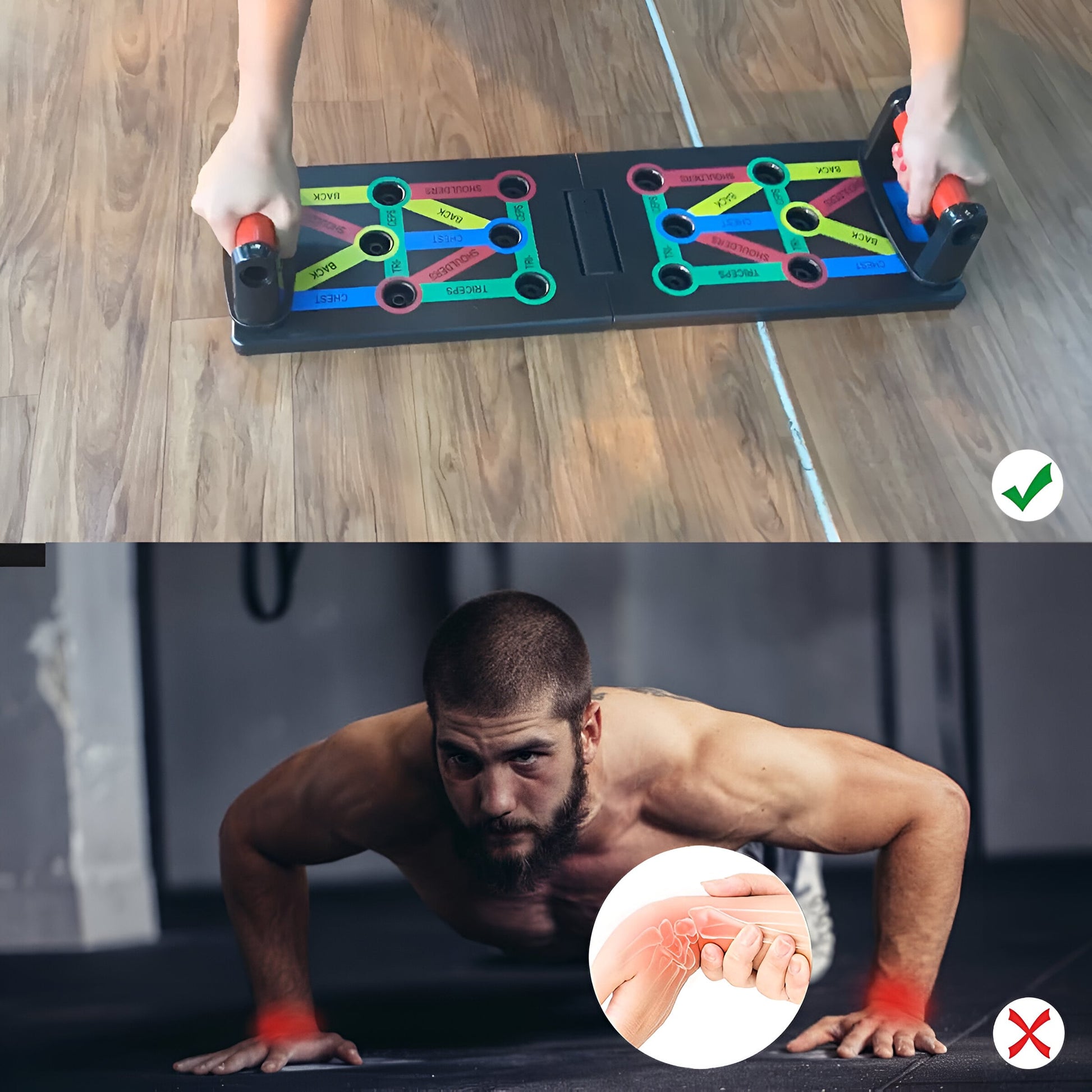 12 in 1 Multifunction Pushup Board