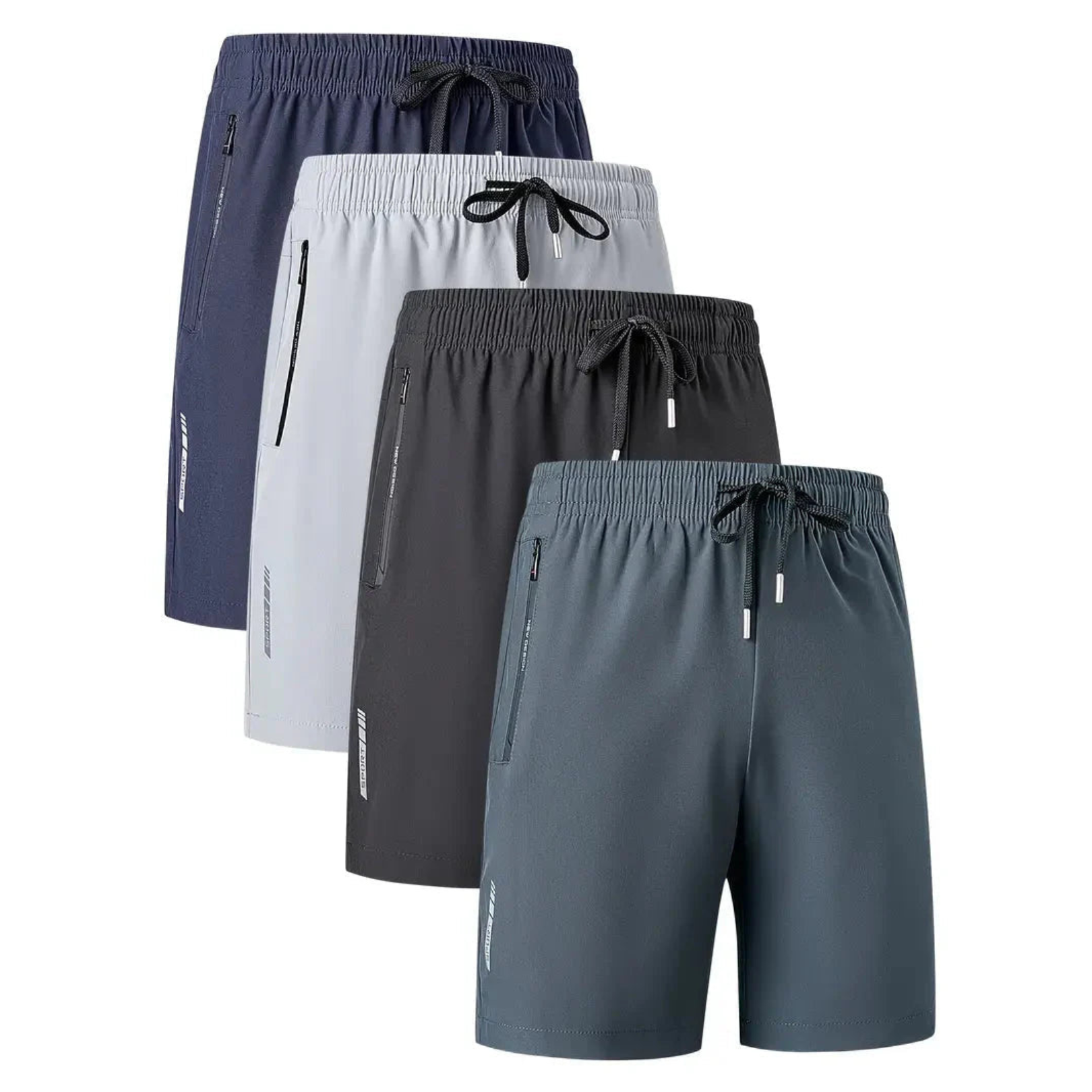 Combo of 4 Men's Stretchable Cotton Shorts for summers ☀️(₹249/piece)