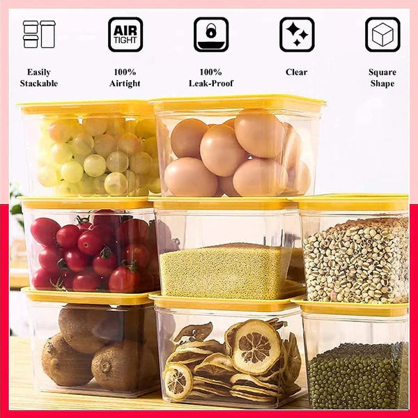 Multipurpose Fridge storage containers & jar Set (Pack of 6)